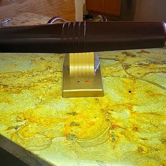 Dazor 1000 vintage 1950s Desk Lamp in Bronze - Picture 2 of 4